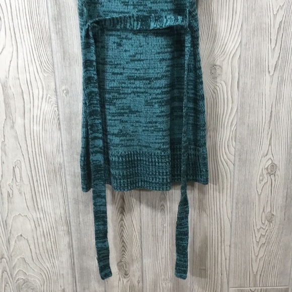 Mudd Cowl Neck Sweater Dress Turquoise Size Small - Picture 5 of 5